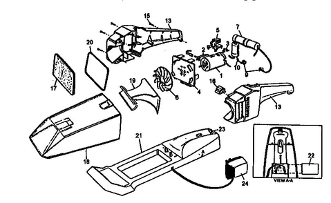 Part Location Diagram of 682096-02 Black and Decker Contact